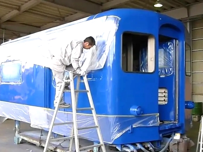 車廂噴涂
